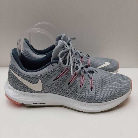 NIKE Quest Athletic Running Shoes Gray & Pink Women's Sz 8.5 - Picture 3 of 14